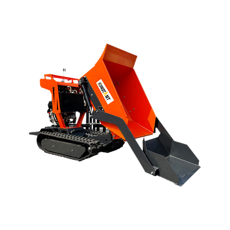 خود بارگیری کاملاً هیدرواستاتیک 270 سی سی بنزین و دیزل مجهز به Barrow Crawler Mini Dumper